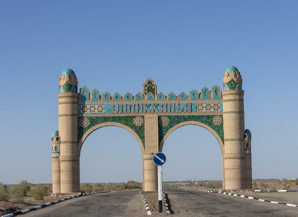 Distrello di Ellikkala - Uzbekistan