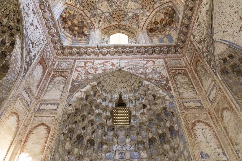 Decorazioni, Madrassa Abdoullaziz Khan Bukhara
