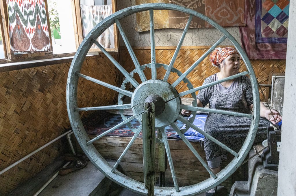 Marghilon - Yodgorlik Silk Factory - Uzbekistan
