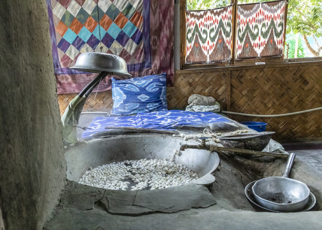 Marghilon - Yodgorlik Silk Factory - Uzbekistan
